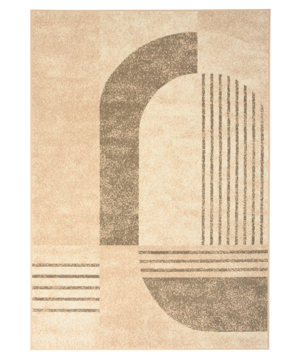 Tapis abstrait - Ease Echo beige Tapis abstrait - Ease Echo beige