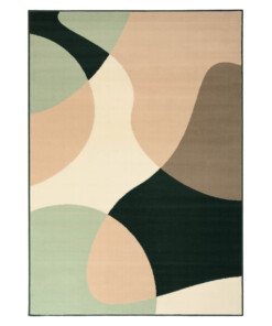 Tapis abstrait - Ease Nova vert Tapis abstrait - Ease Nova vert