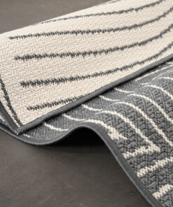 Tapis extérieur palmier - Flip Leaf gris Tapis extérieur palmier - Flip Leaf gris