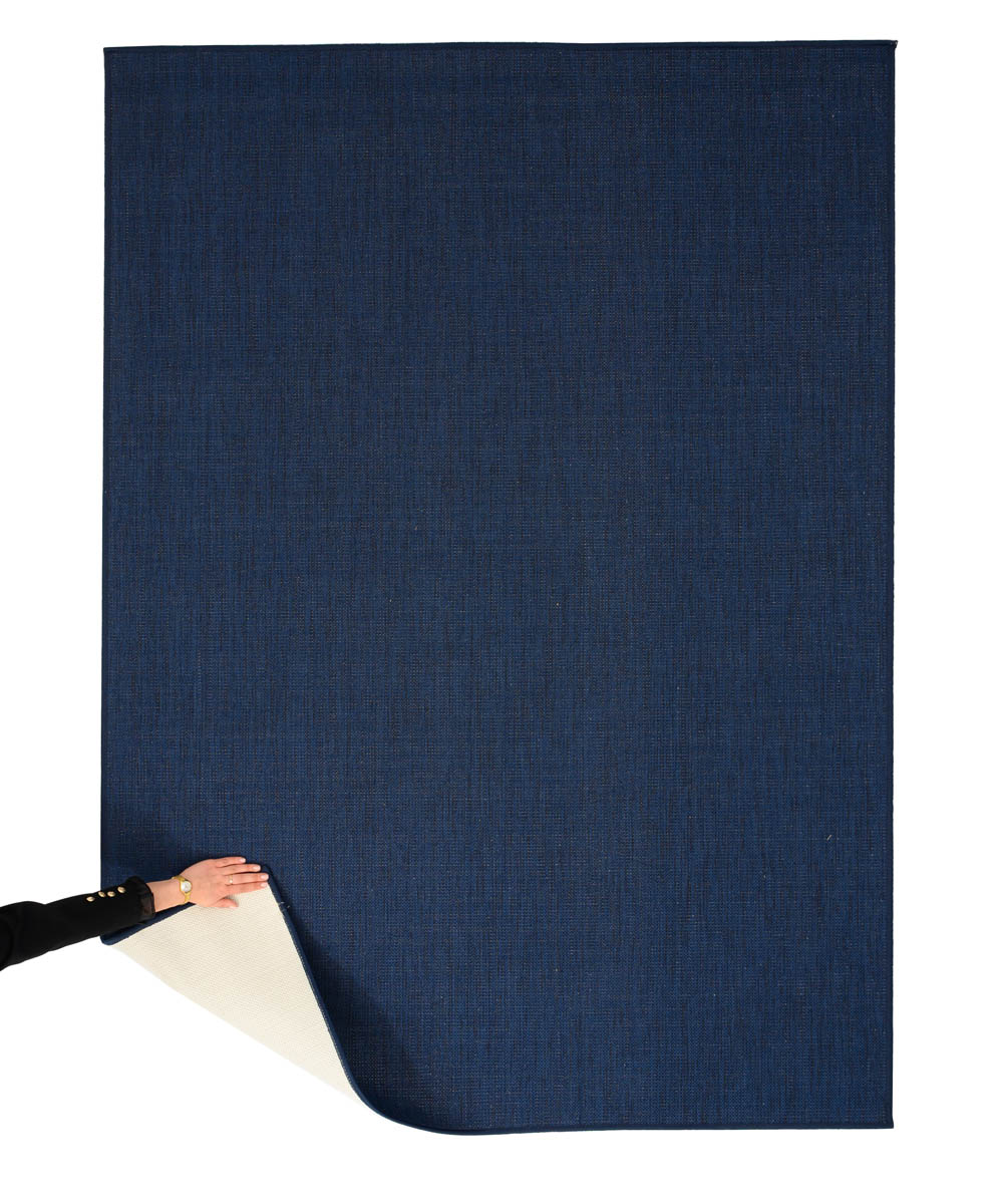 Tapis extérieur uni - Flip bleu foncé Tapis extérieur uni - Flip bleu foncé