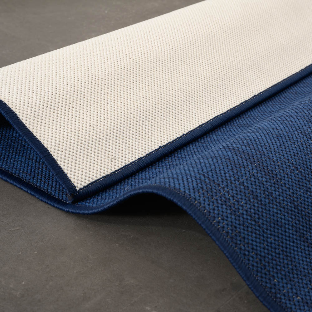 Tapis extérieur uni - Flip bleu foncé Tapis extérieur uni - Flip bleu foncé