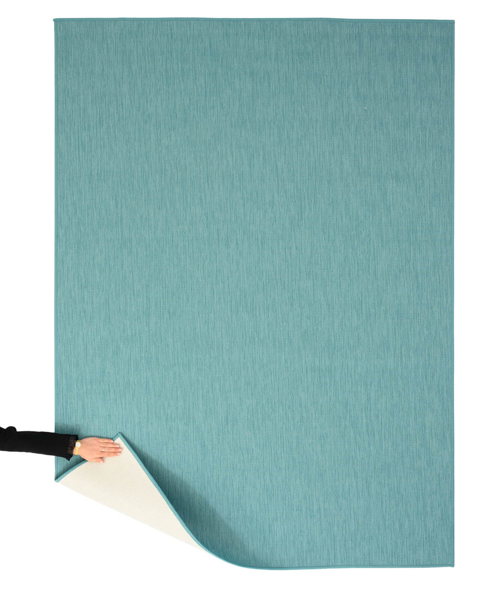Tapis extérieur uni - Flip turquoise Tapis extérieur uni - Flip turquoise