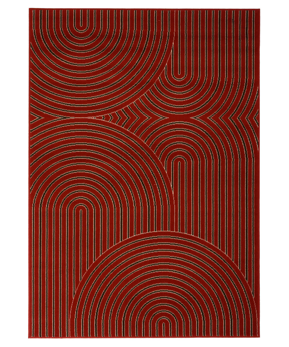 Tapis japandi - Ease Akira rouge Tapis japandi - Ease Akira rouge