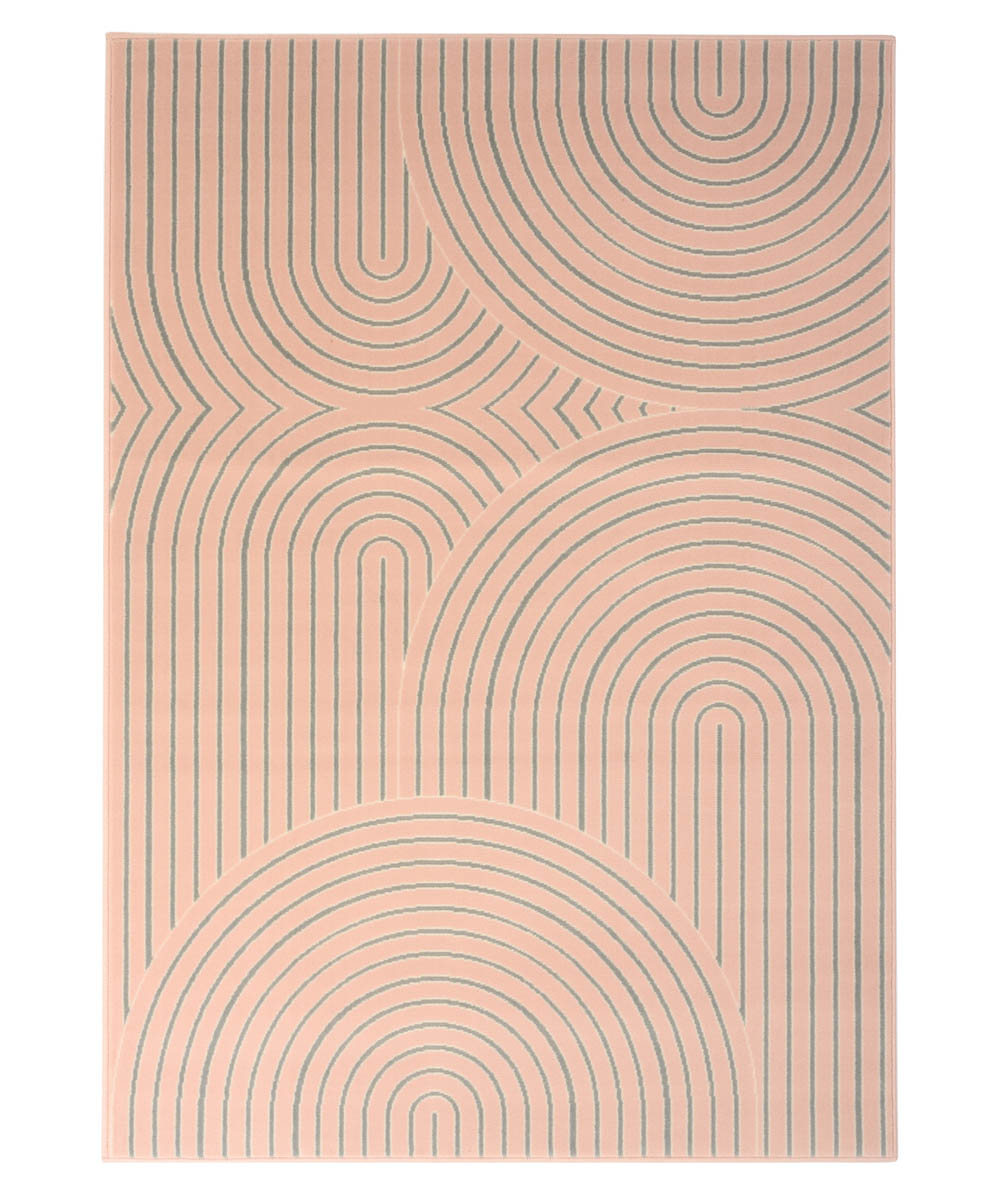 Tapis japandi - Ease Akira rose poudré Tapis japandi - Ease Akira rose poudré