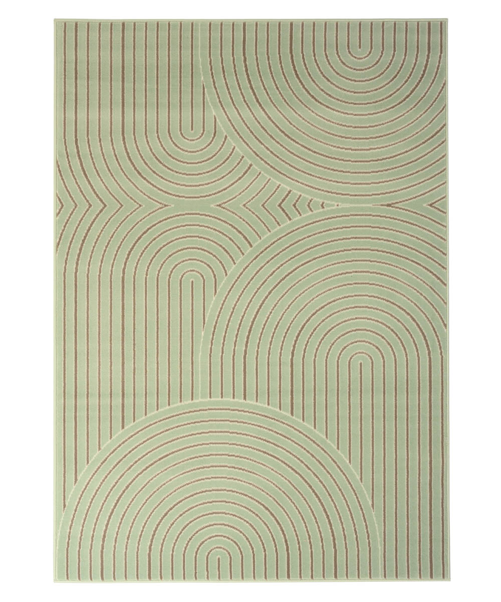 Tapis japandi - Ease Akira vert tendre Tapis japandi - Ease Akira vert tendre