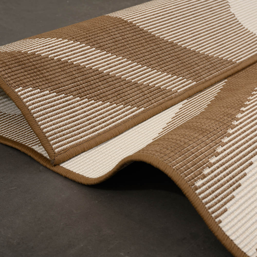 Tapis extérieur moderne - Flip Saturn brun clair Tapis extérieur moderne - Flip Saturn brun clair