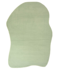 Tapis forme organique - Ease Flow vert tendre