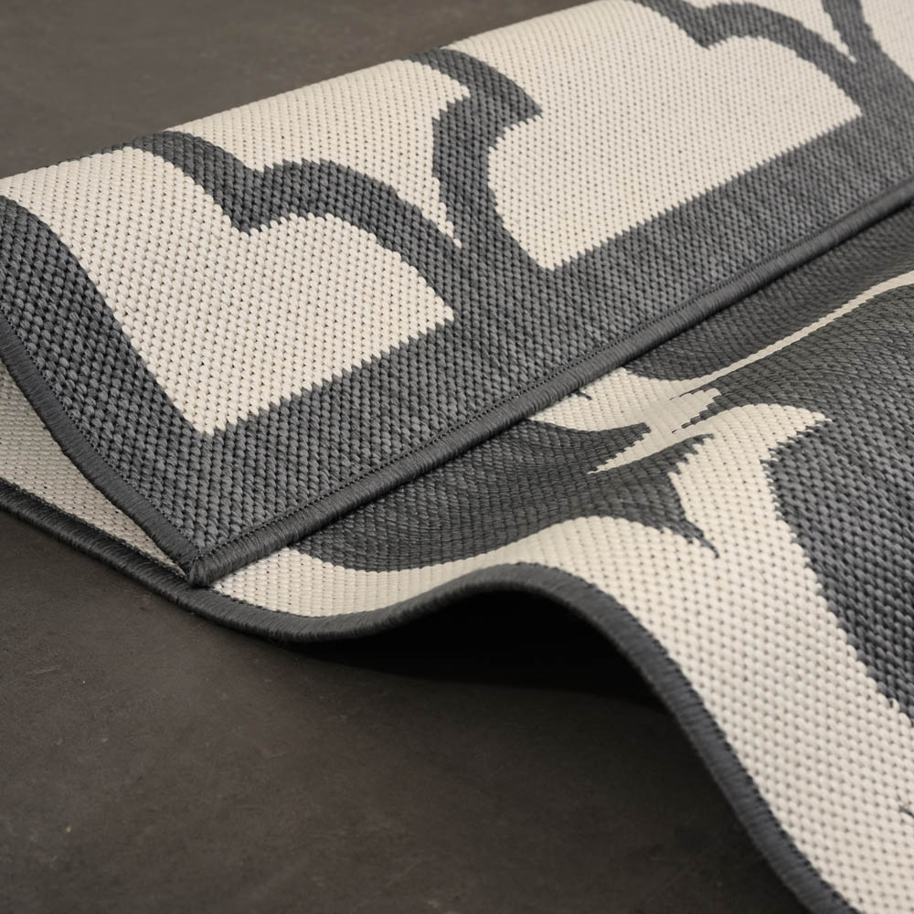 Tapis extérieur retro - Flip Lucky gris Tapis extérieur retro - Flip Lucky gris