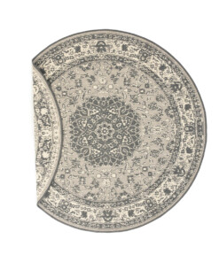 Tapis extérieur rond vintage - Flip Agnes gris Tapis extérieur rond vintage - Flip Agnes gris