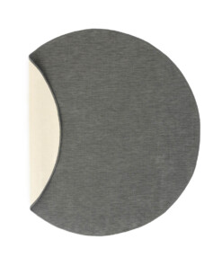 Tapis extérieur rond uni - Flip gris Tapis extérieur rond uni - Flip gris