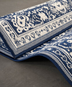 Tapis extérieur vintage - Flip Agnes bleu foncé Tapis extérieur vintage - Flip Agnes bleu foncé