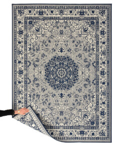 Tapis extérieur vintage - Flip Agnes bleu foncé Tapis extérieur vintage - Flip Agnes bleu foncé