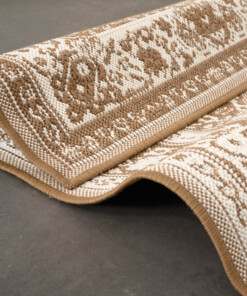 Tapis extérieur vintage - Flip Agnes brun clair Tapis extérieur vintage - Flip Agnes brun clair