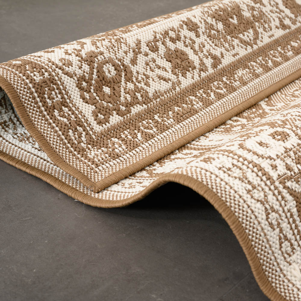 Tapis extérieur vintage - Flip Agnes brun clair Tapis extérieur vintage - Flip Agnes brun clair