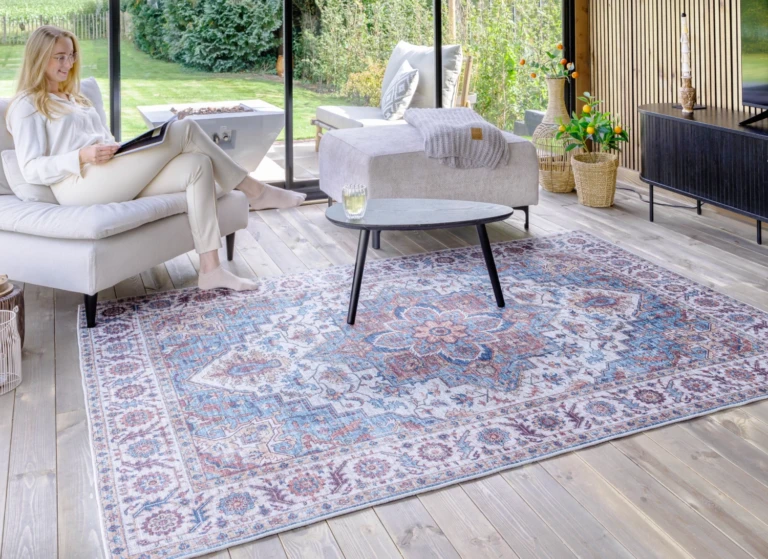 Tapis Extérieur Bleu