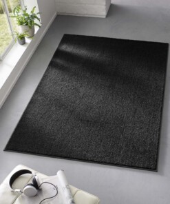 Tapis de couloir poil ras - Bliss noir - sfeer