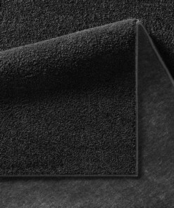 Tapis carré poil ras - Bliss noir - close up, thumbnail Tapis carré poil ras - Bliss noir - close up, thumbnail