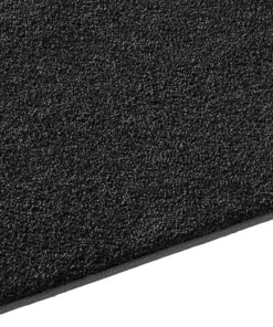Tapis carré poil ras - Bliss noir - close up, thumbnail Tapis carré poil ras - Bliss noir - close up, thumbnail