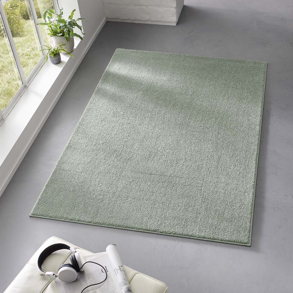 Tapis poil ras - Bliss vert menthe - sfeer Tapis poil ras - Bliss vert menthe - sfeer