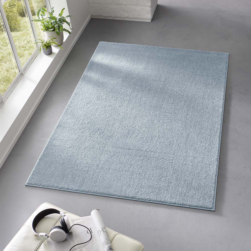 Tapis poil ras - Bliss bleu clair - sfeer Tapis poil ras - Bliss bleu clair - sfeer