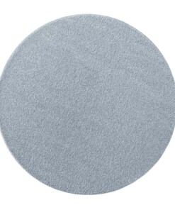 Tapis rond poil ras - Bliss bleu clair - overzicht, thumbnail Tapis rond poil ras - Bliss bleu clair - overzicht, thumbnail