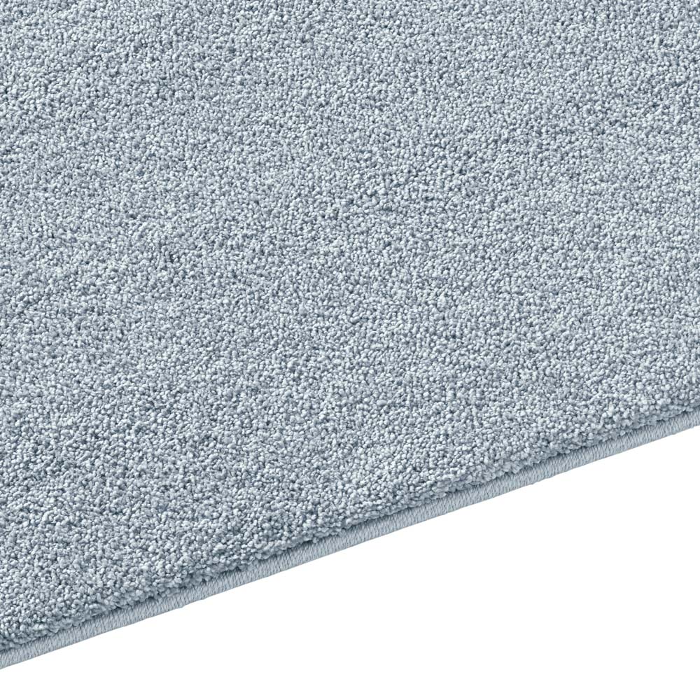 Tapis poil ras - Bliss bleu clair - close up Tapis poil ras - Bliss bleu clair - close up