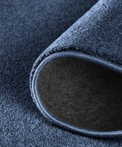 Tapis de couloir poil ras - Bliss bleu foncé - close up, thumbnail Tapis de couloir poil ras - Bliss bleu foncé - close up, thumbnail