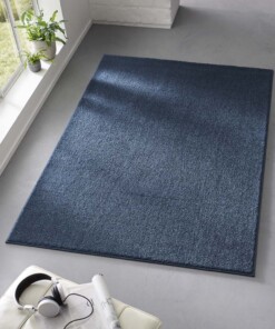 Tapis de couloir poil ras - Bliss bleu foncé - sfeer