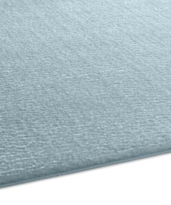 Tapis rond doux - Lior bleu clair (lavable à 30 °C) - close up, thumbnail Tapis rond doux - Lior bleu clair (lavable à 30 °C) - close up, thumbnail