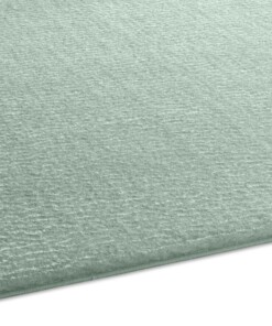 Tapis doux - Lior vert menthe (lavable à 30 °C) - close up