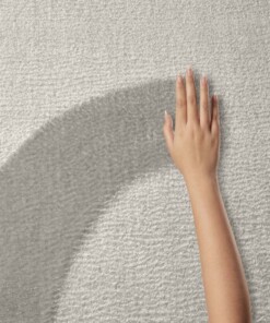 Tapis rond doux - Lior naturel (lavable à 30 °C) - close up, thumbnail Tapis rond doux - Lior naturel (lavable à 30 °C) - close up, thumbnail