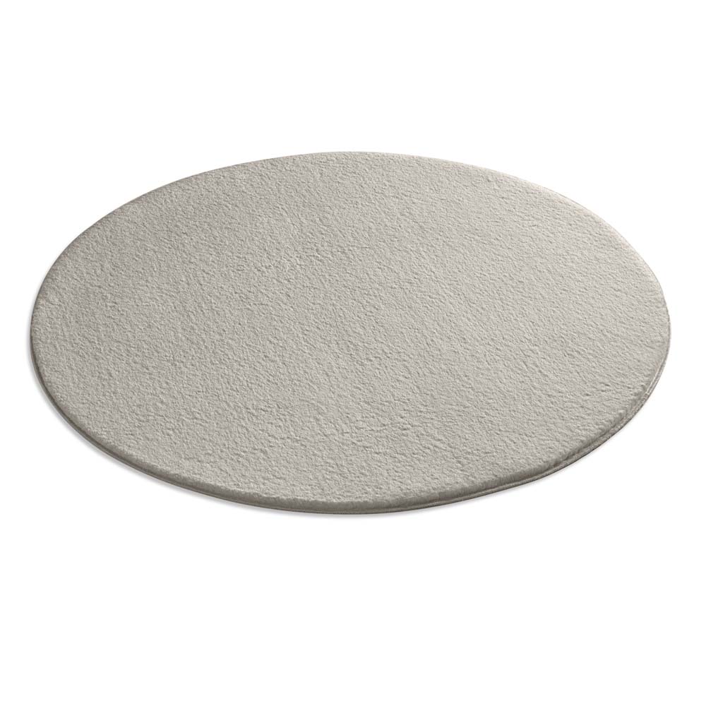 Tapis rond doux - Lior naturel (lavable à 30 °C) - overzicht Tapis rond doux - Lior naturel (lavable à 30 °C) - overzicht