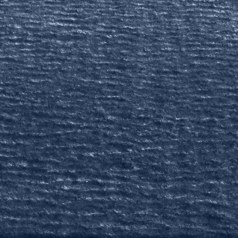 Tapis rond doux - Lior bleu foncé (lavable à 30 °C) - close up Tapis rond doux - Lior bleu foncé (lavable à 30 °C) - close up