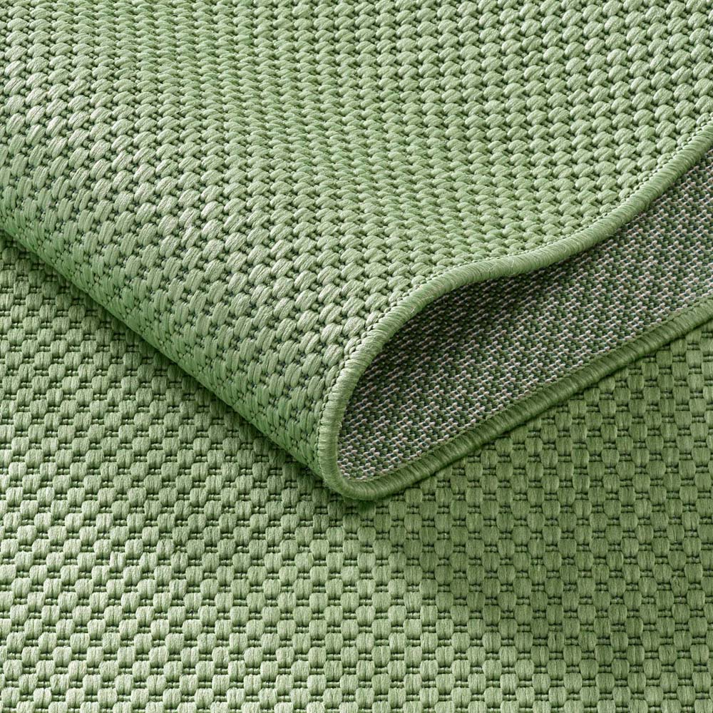 Tapis extérieur - Elara vert - close up Tapis extérieur - Elara vert - close up
