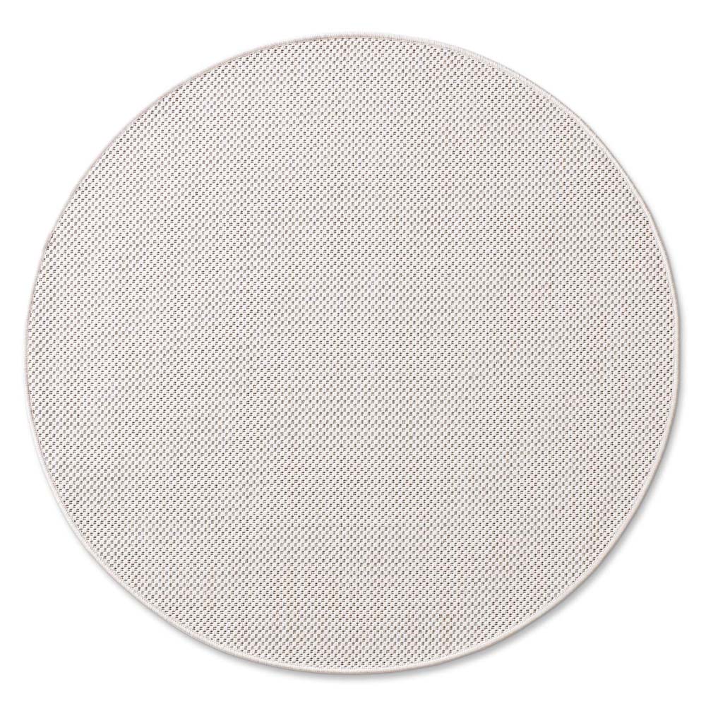 Tapis extérieur rond - Elara crème - overzicht Tapis extérieur rond - Elara crème - overzicht