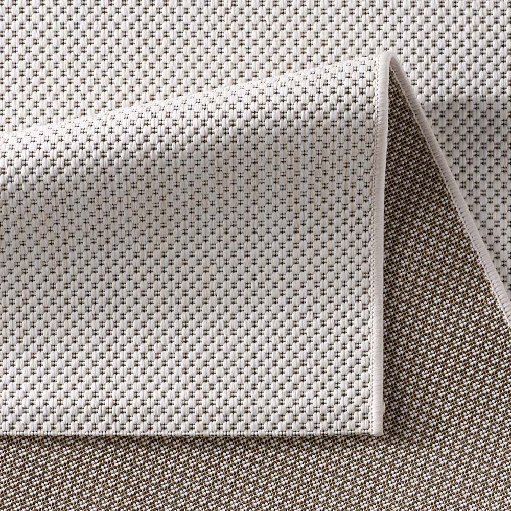 Tapis extérieur balcon - Elara crème - close up Tapis extérieur balcon - Elara crème - close up