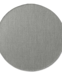 Tapis extérieur rond - Elara gris - overzicht