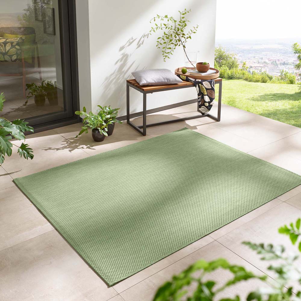Tapis extérieur - Elara vert - sfeer Tapis extérieur - Elara vert - sfeer