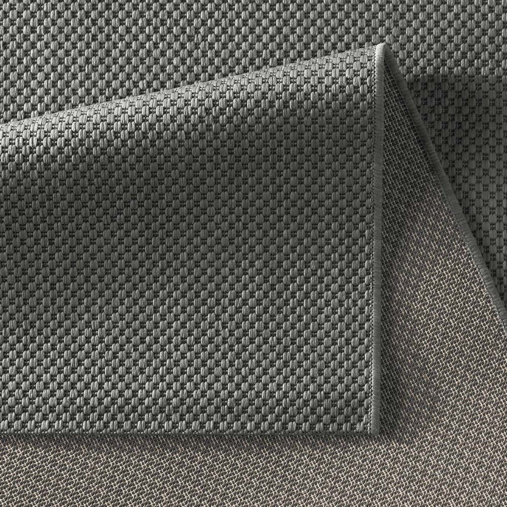 Tapis extérieur - Elara anthracite - close up Tapis extérieur - Elara anthracite - close up