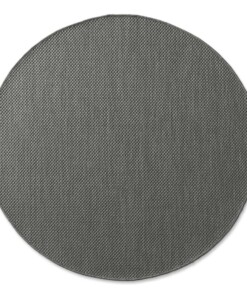 Tapis extérieur rond - Elara anthracite - overzicht