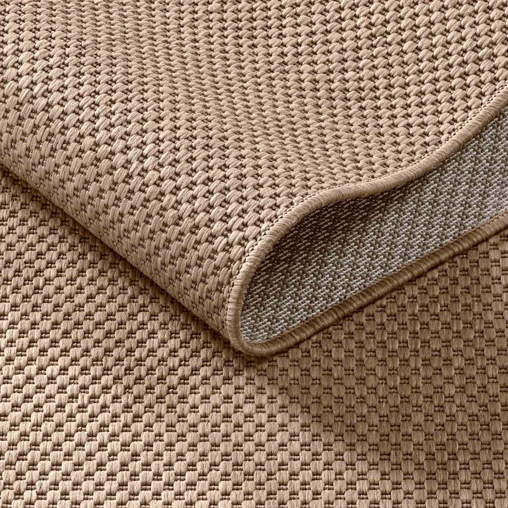 Tapis extérieur - Elara beige - close up Tapis extérieur - Elara beige - close up