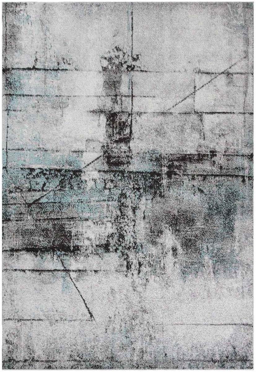 Tapis abstrait - Arlo bleu - overzicht Tapis abstrait - Arlo bleu - overzicht