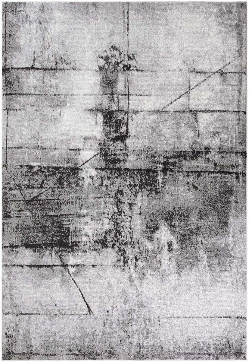 Tapis abstrait - Arlo gris - overzicht Tapis abstrait - Arlo gris - overzicht