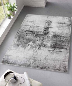 Tapis abstrait - Arlo gris - sfeer