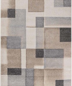 Tapis moderne - Cleo gris/beige - overzicht