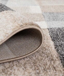 Tapis moderne - Cleo gris/beige - close up, thumbnail Tapis moderne - Cleo gris/beige - close up, thumbnail