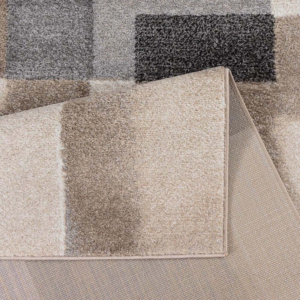Tapis moderne - Cleo gris/beige - close up Tapis moderne - Cleo gris/beige - close up