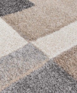 Tapis moderne - Cleo gris/beige - close up, thumbnail Tapis moderne - Cleo gris/beige - close up, thumbnail