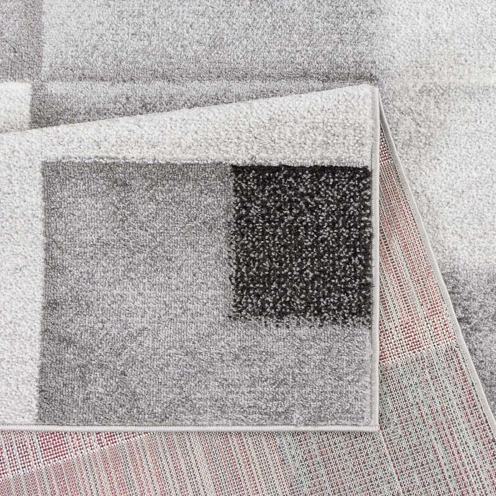 Tapis moderne - Cleo gris/bleu - close up Tapis moderne - Cleo gris/bleu - close up