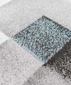 Tapis moderne - Cleo gris/bleu - close up, thumbnail Tapis moderne - Cleo gris/bleu - close up, thumbnail